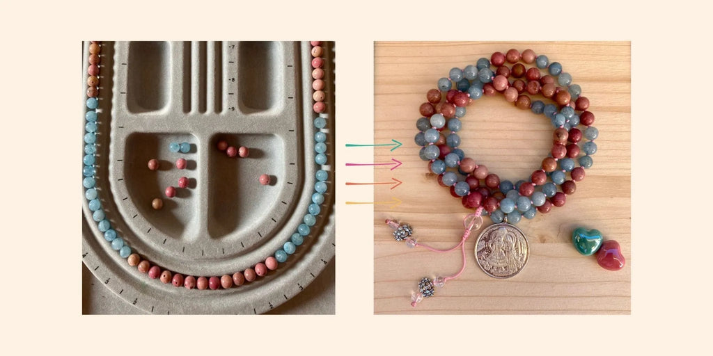 Progettiamo insieme la tua Japamala – un gioiello che illumina il tuo cammino