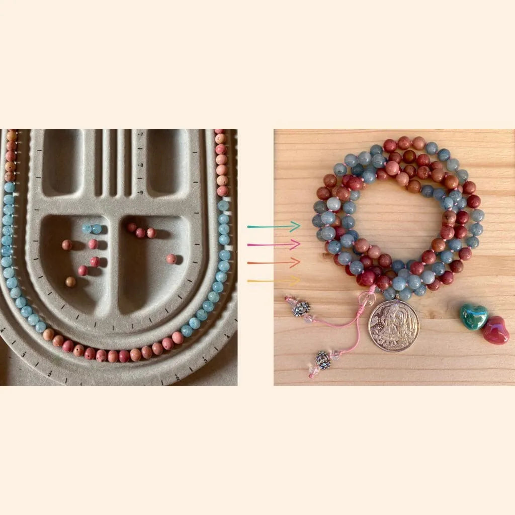 Progettiamo insieme la tua Japamala – un gioiello che illumina il tuo cammino