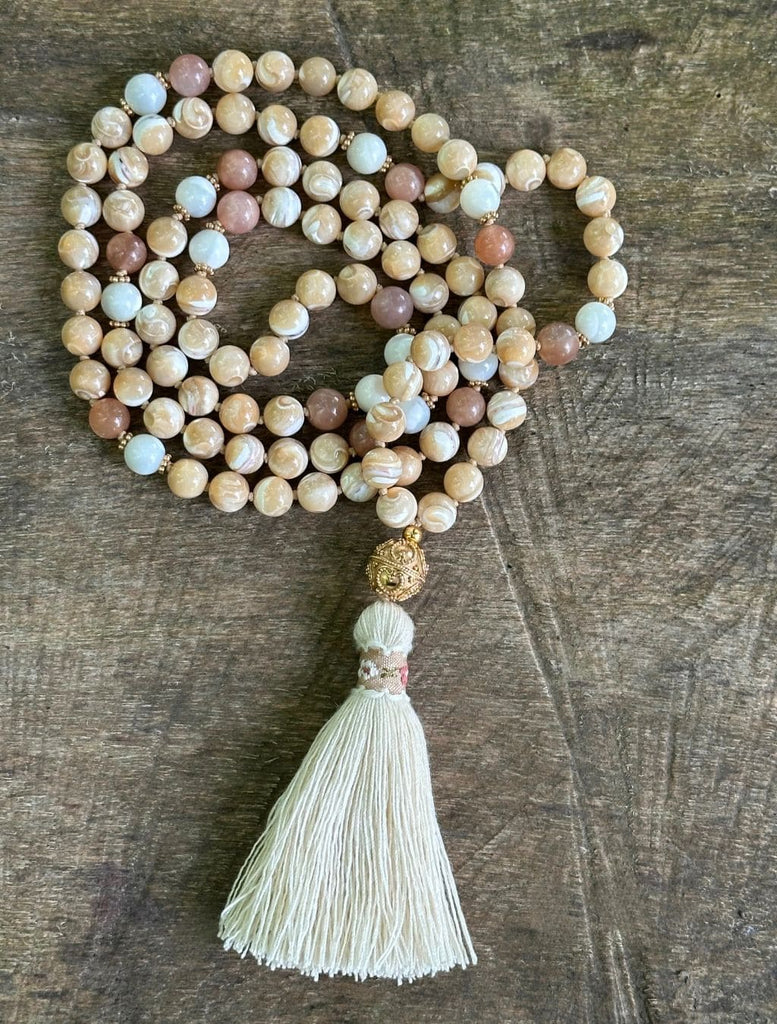 Mala raffinata da indossare o usare nella pratica meditativa