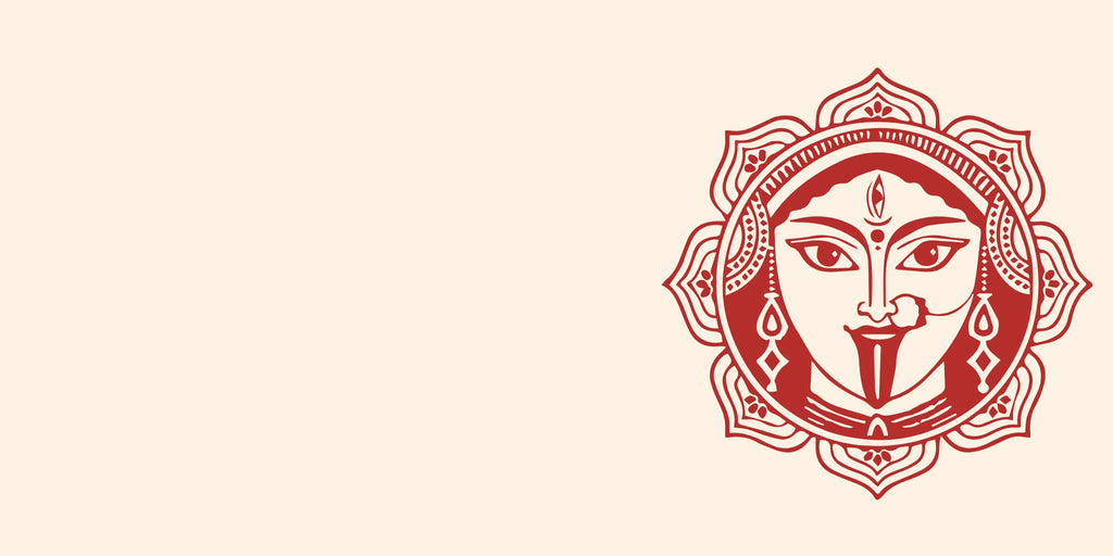 Illustrazione di Kalī, dea della trasformazione, della verità e della rinascita.